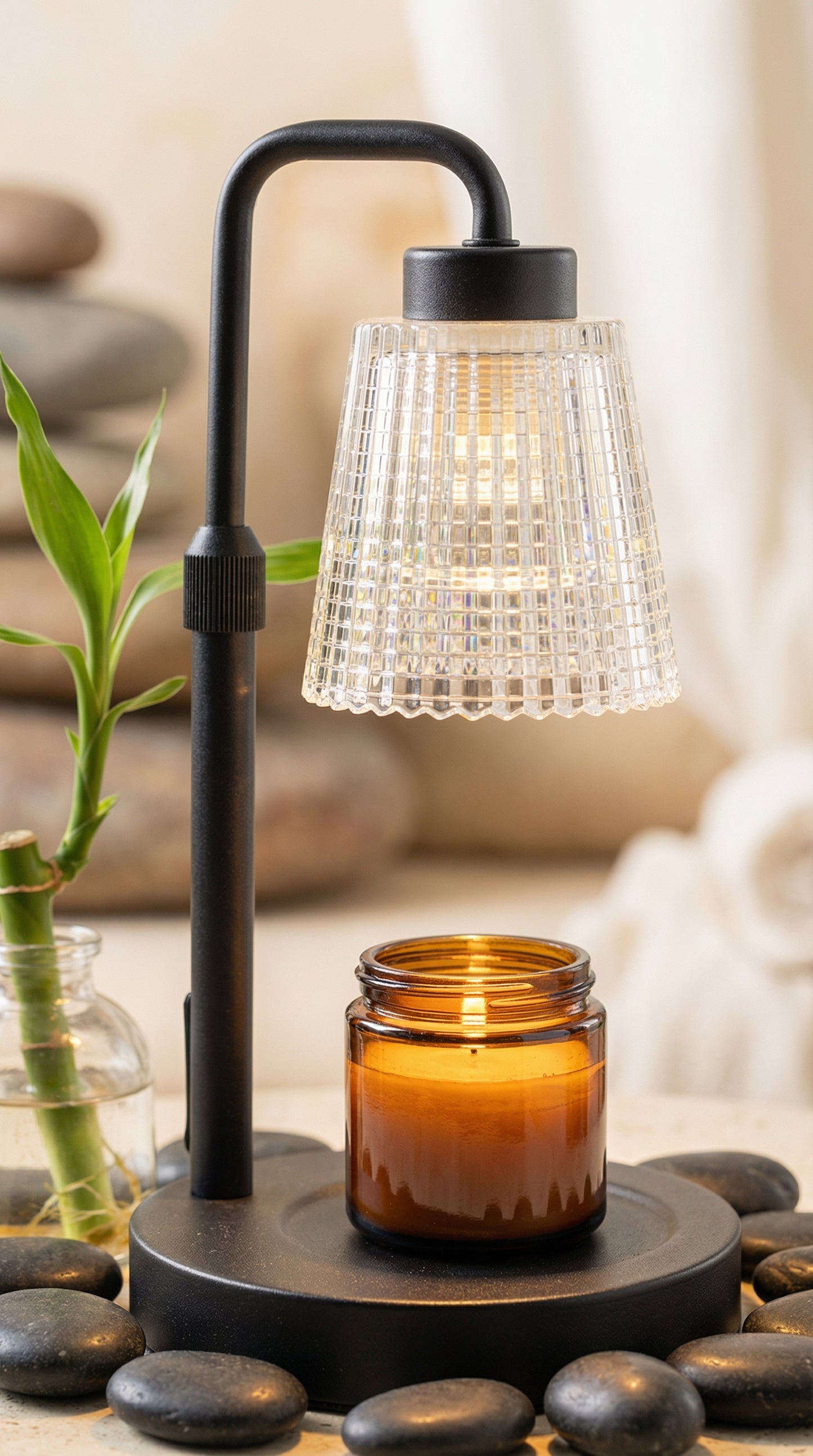Candle Warmer Lamp with Timer Dimmable